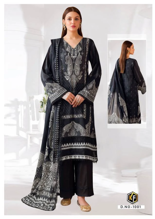 Keval Roha Black And White Vol-1 Kurti Pant With Dupatta